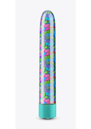 Limited Addiction Utopia Rechargeable Slimline Vibrator - Aqua/Green